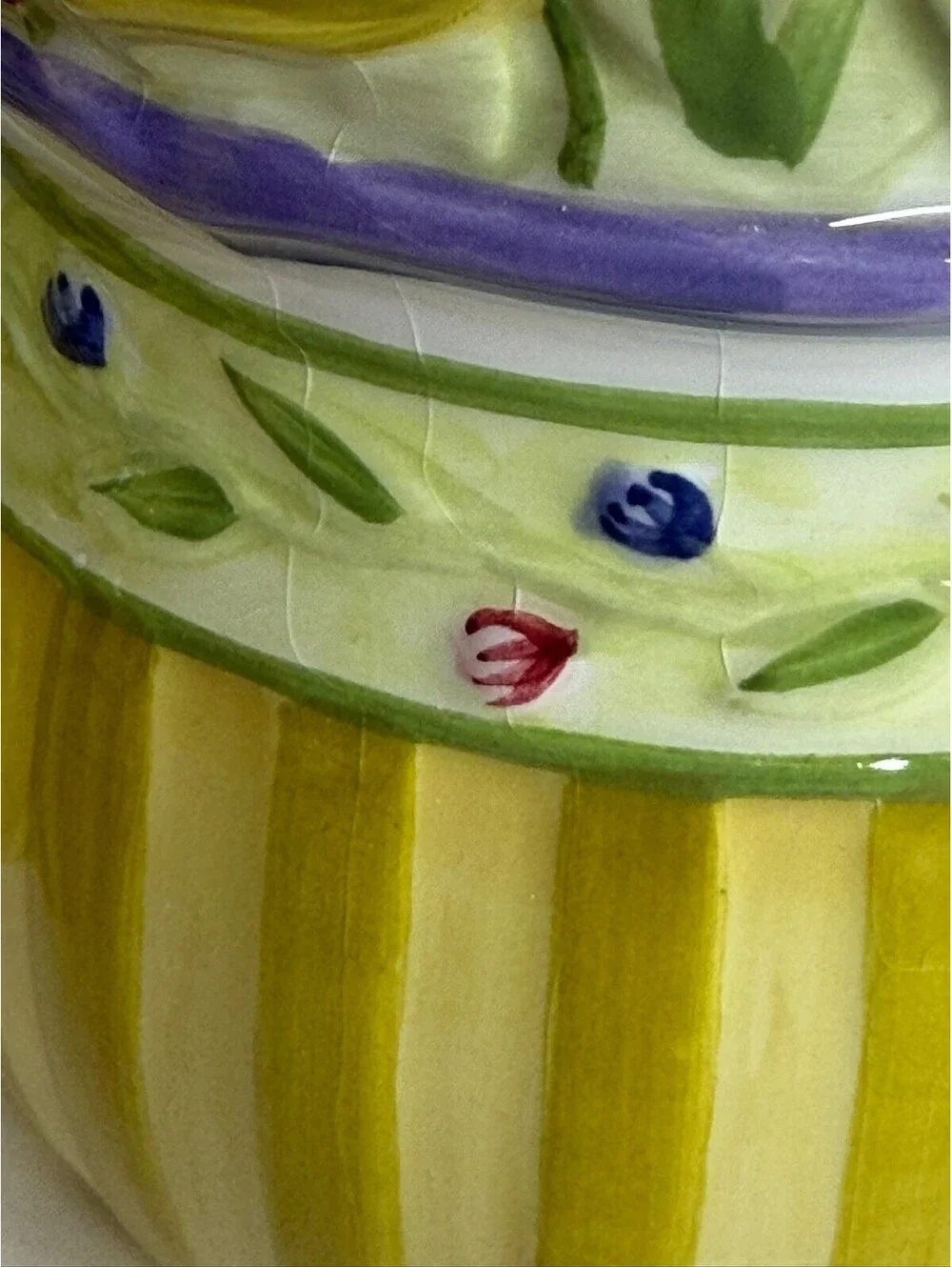 Studio Nova Provence Garden Creamer & Sugar Bowl Set KT436 Yellow Fruit S-7